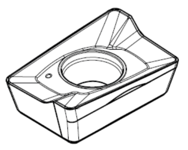 APKT100305PDSR M3035 Stahl (P) Inox (M) Guß (K)